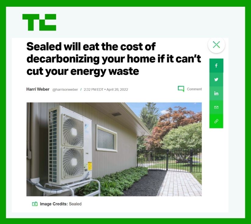 Sealed will eat the cost of decarbonizing your home if it can’t cut your energy waste