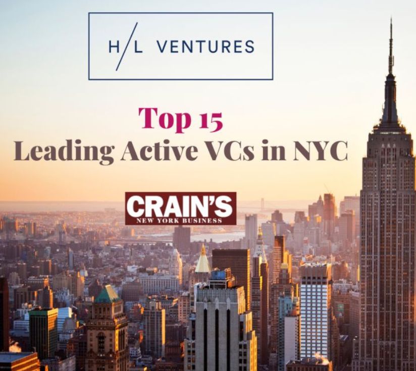 Crain’s NY: H/L Ventures Among Top Leading Active VCs in New York