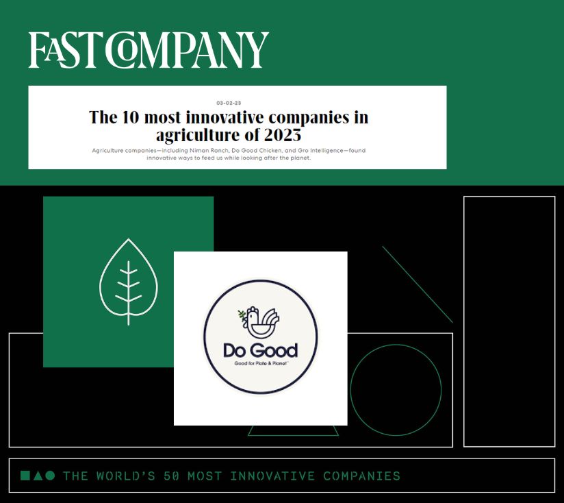 Fast Company: Do Good Foods among 10 most innovative in agriculture of 2023