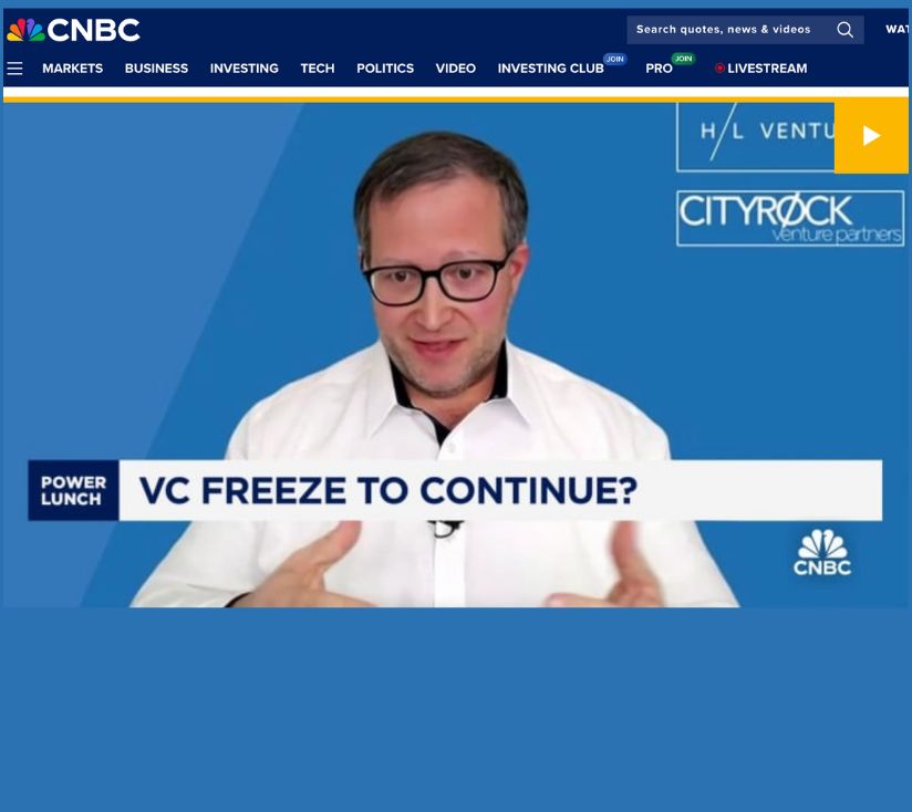 Oliver Libby on the State of VC on CNBC’s Power Lunch